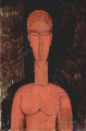 eine rote Büste 1913 Amedeo Modigliani